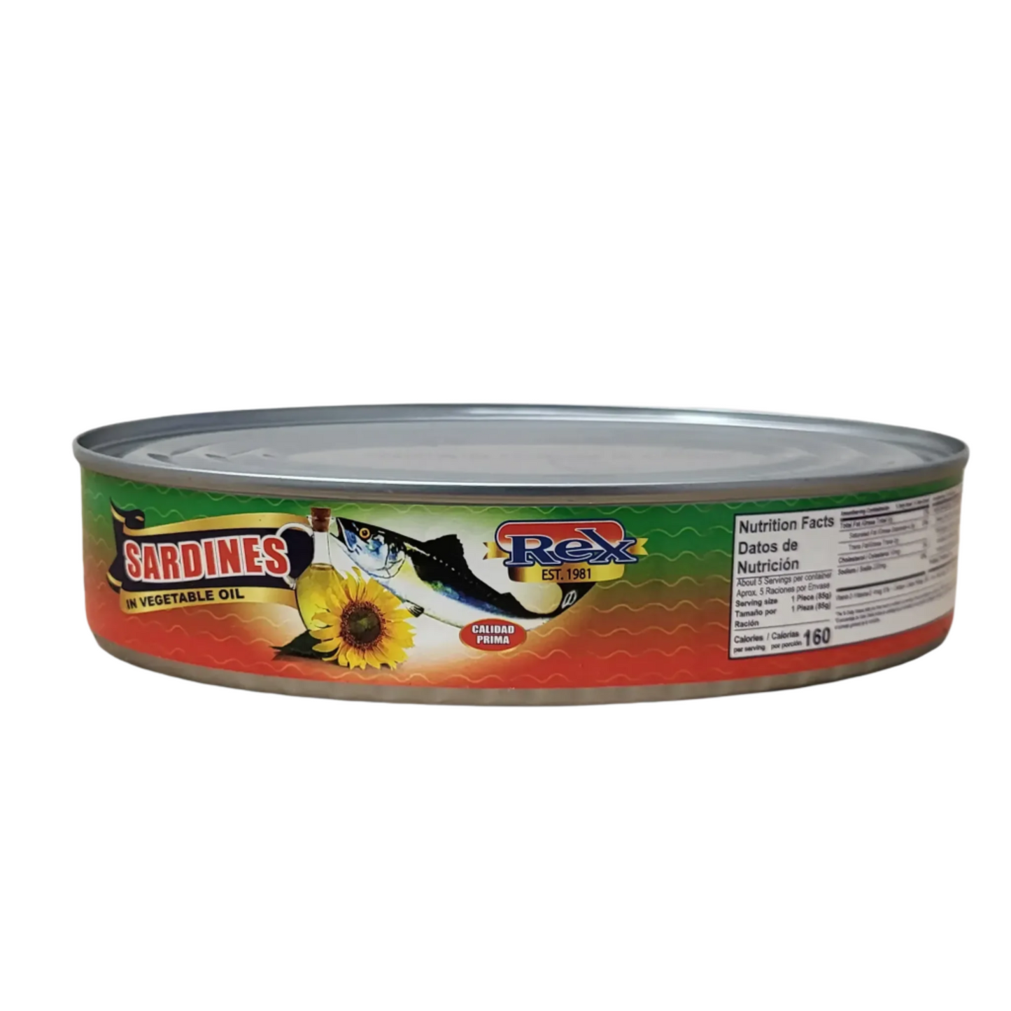 Sardinas Rex / 15 Oz