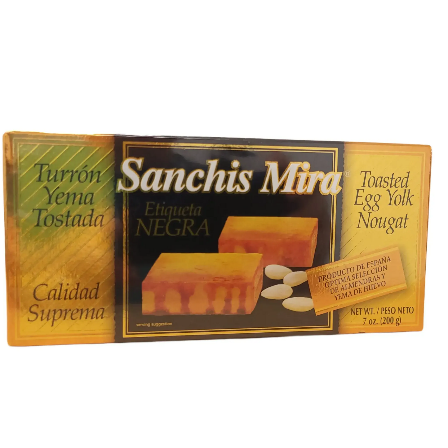 Turron De Yema Tostada Sanchis 7 Oz