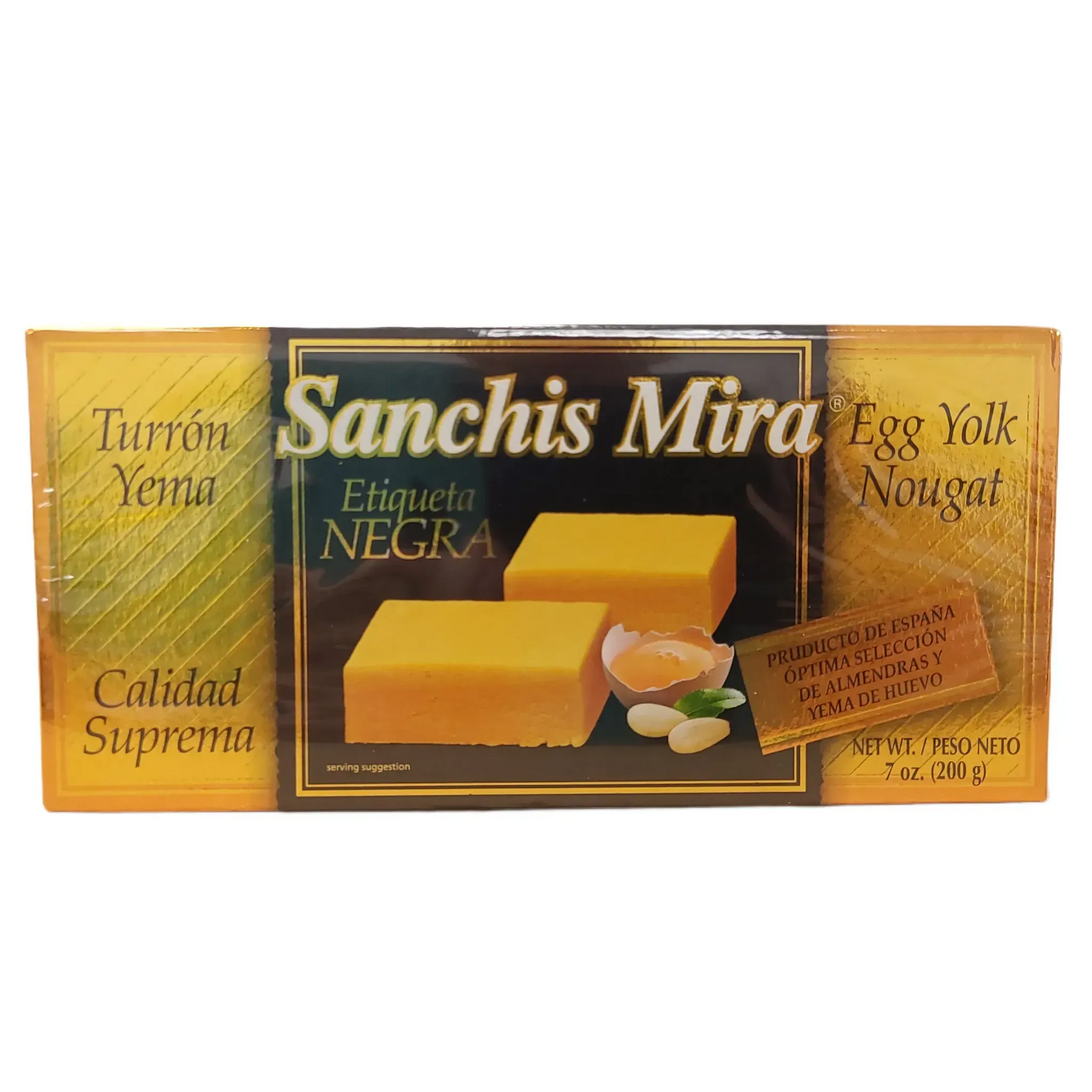 Turron De Yema Sanchis 7 Oz