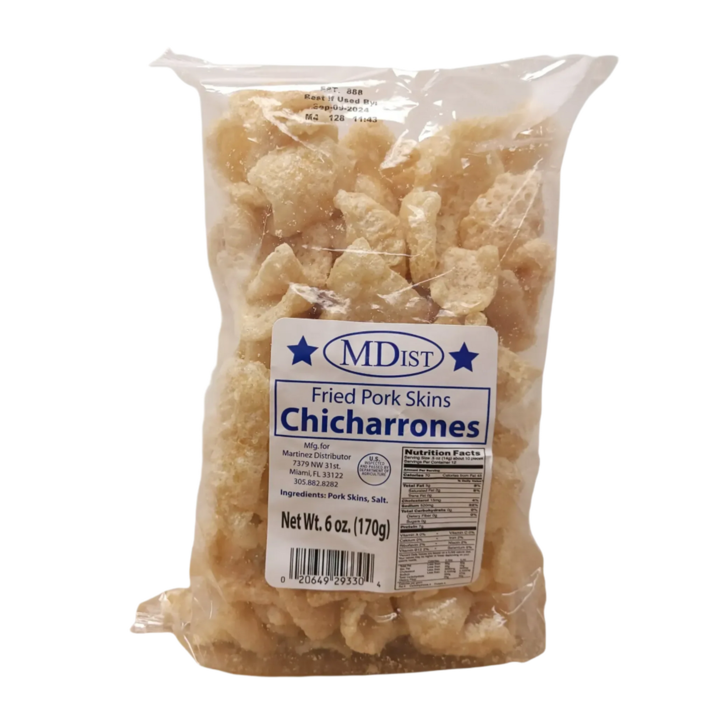 Chicharrones / 6Oz