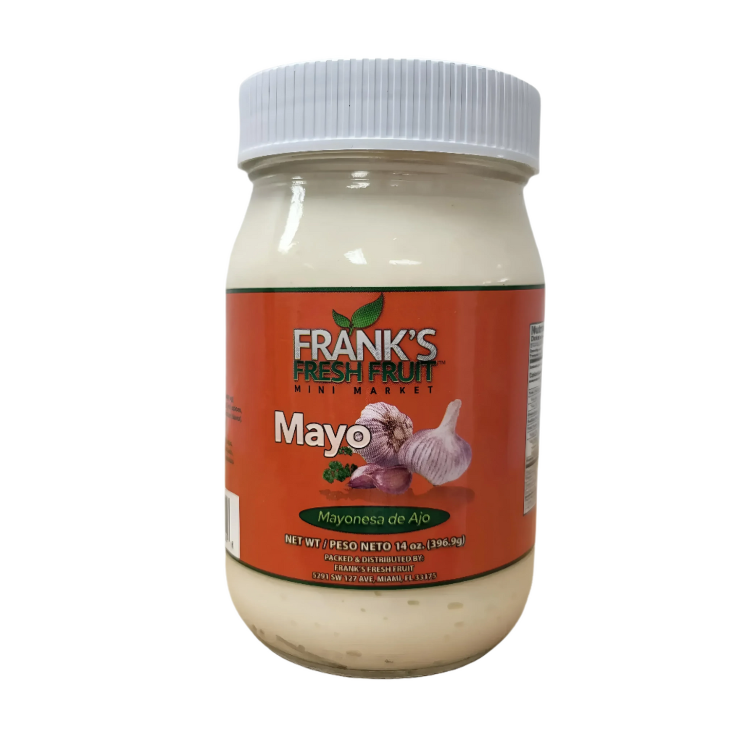 Mayonesa De Ajo Franks 14 Oz