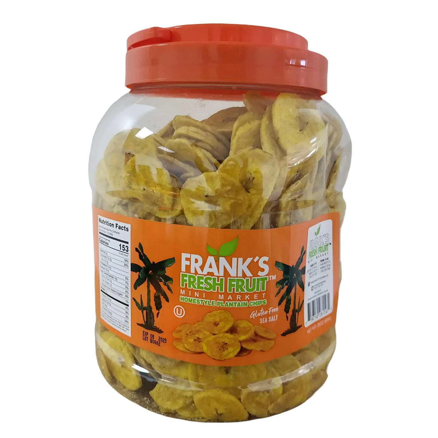 Chicharritas De Platano Franks 28 Oz