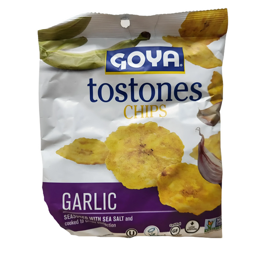 Goya Tostones Chips Garlic / 2 Oz