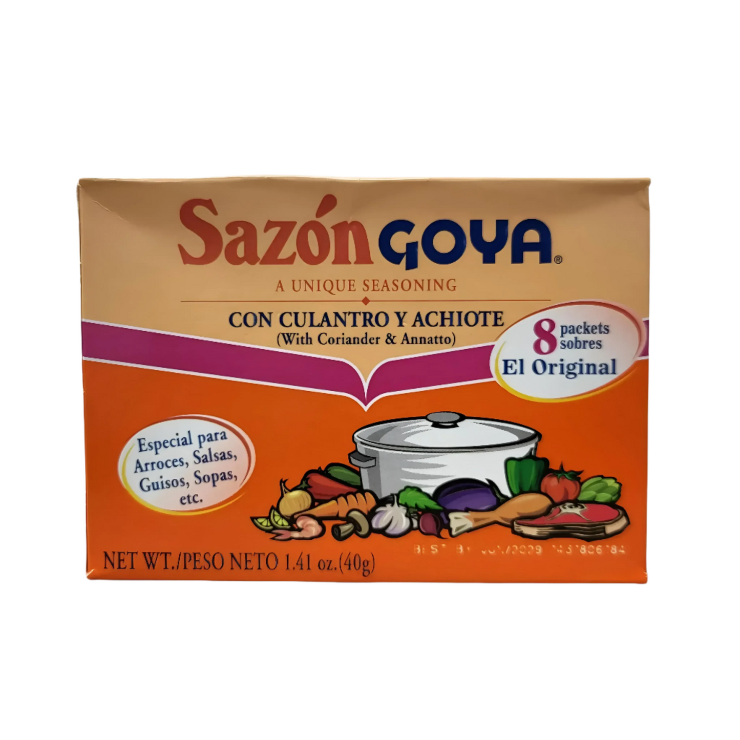 Sazon Culantro / Achiote Goya / 1.41 Oz