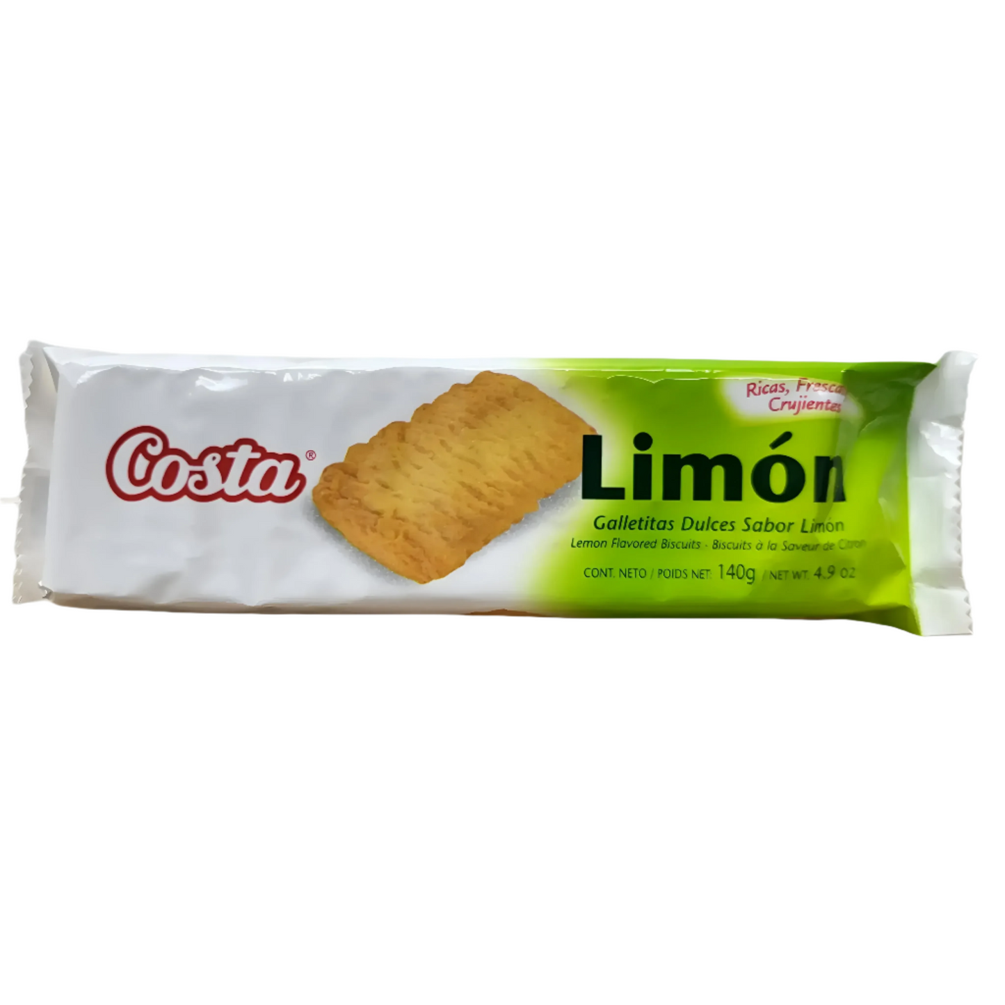Galletas Sabor Limon Costa / 4.94 Oz