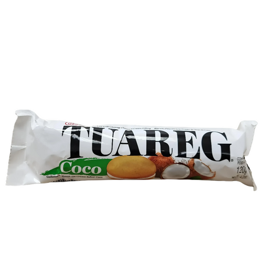 Galletas Con Releno De Coco Tuareg / 4.23 Oz