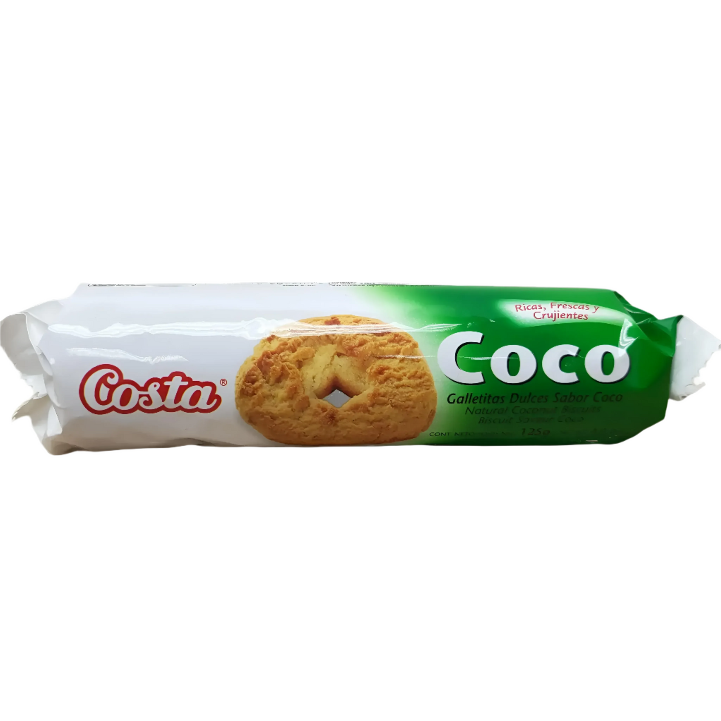 Galletas Sabor Coco Costa / 4.4 Oz