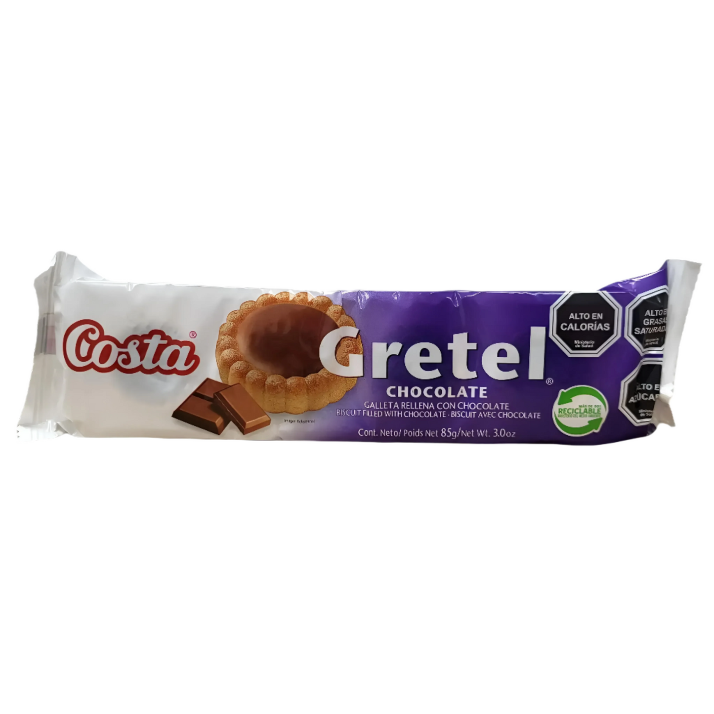 Galleta Gretel Chocolate / 3 Oz