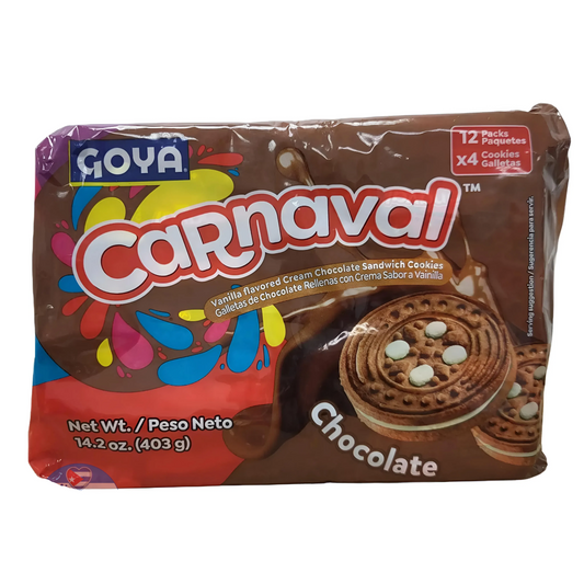 Galletas Goya Carnaval Chocolate 14.2 Oz
