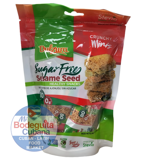 Barras De Ajonjoli Y Sesamo Sin Azucar Dulzura - 5 Oz