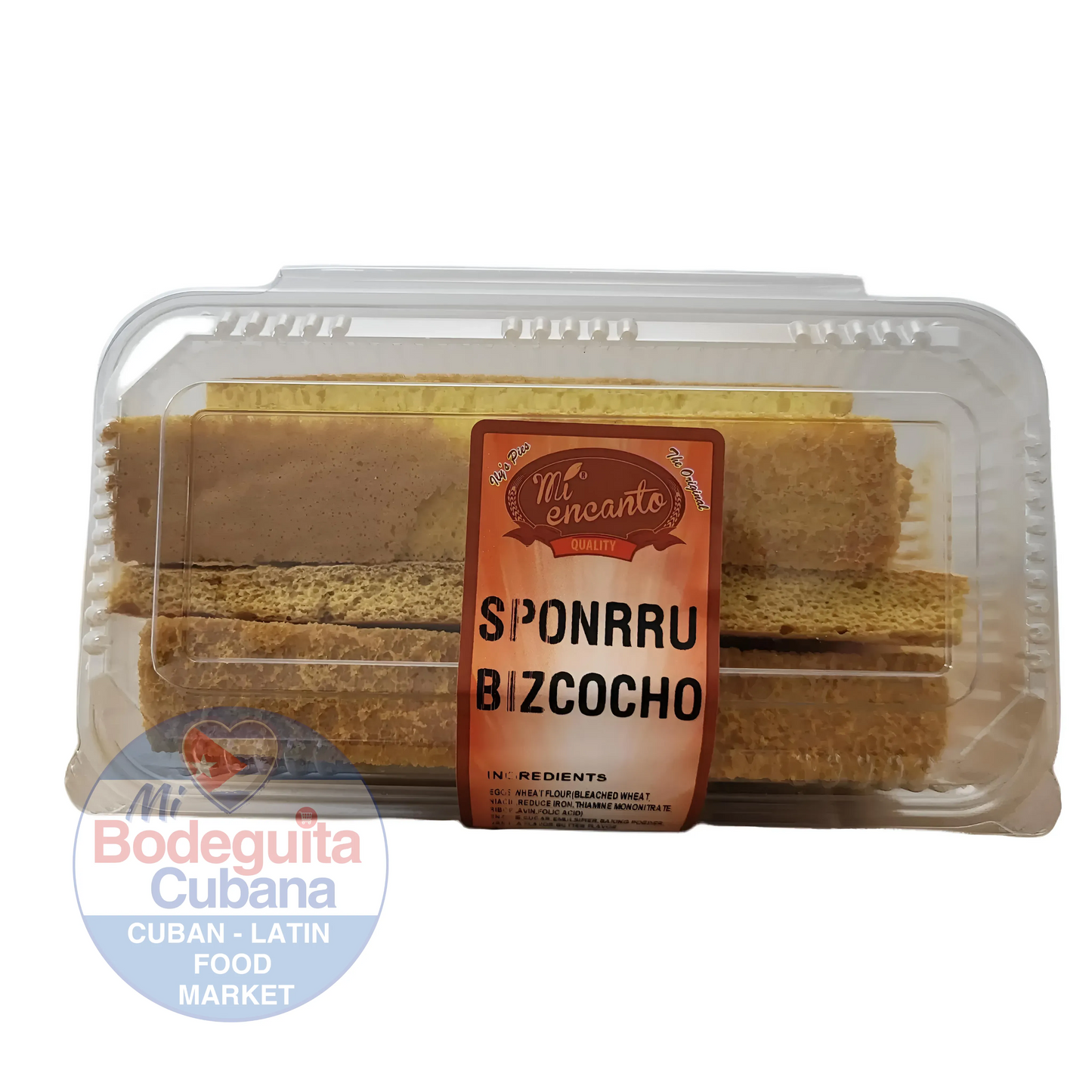 Bizcocho Sponrru / 6 Oz