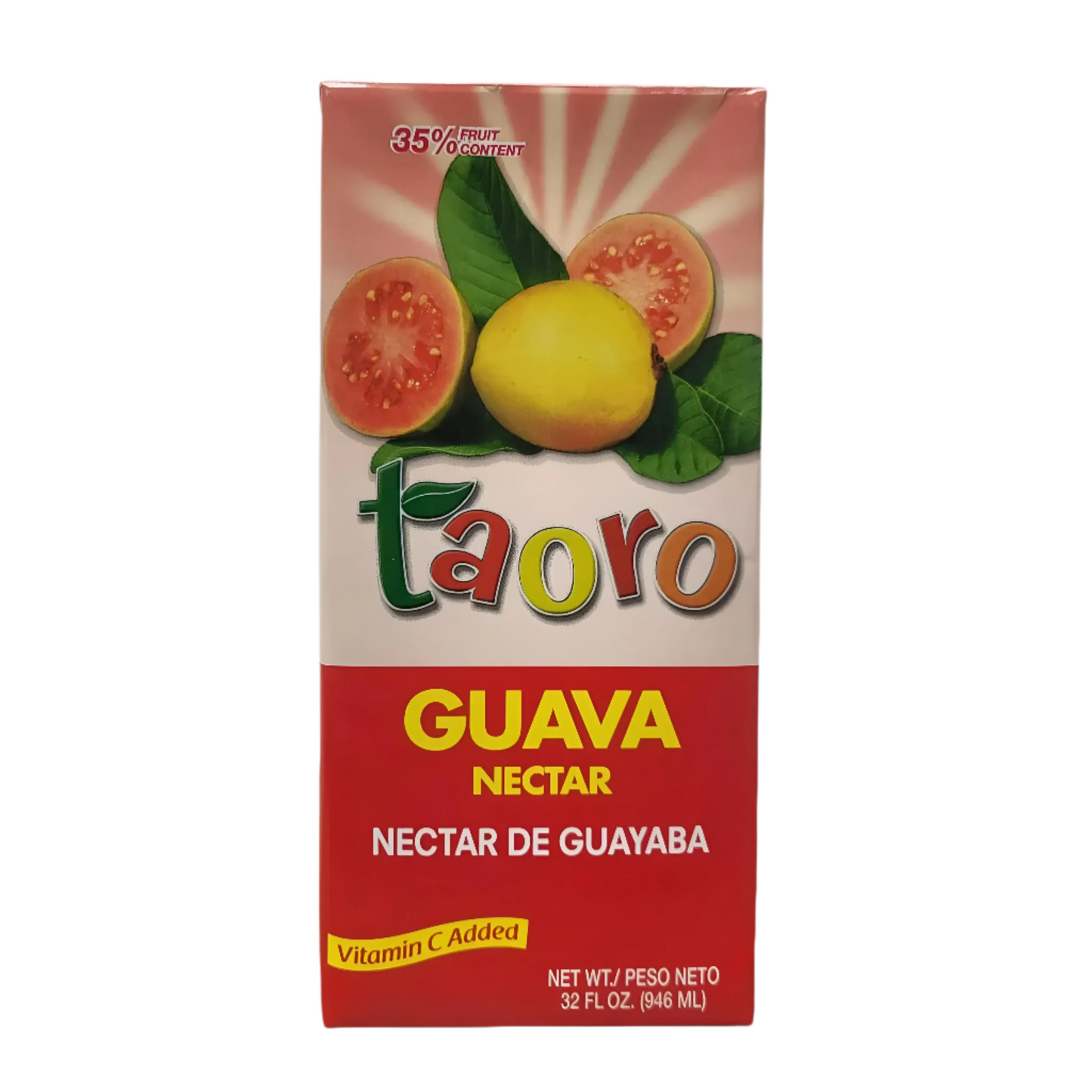 Jugo (35%) Nectar De Guayaba Taoro / 32 Oz