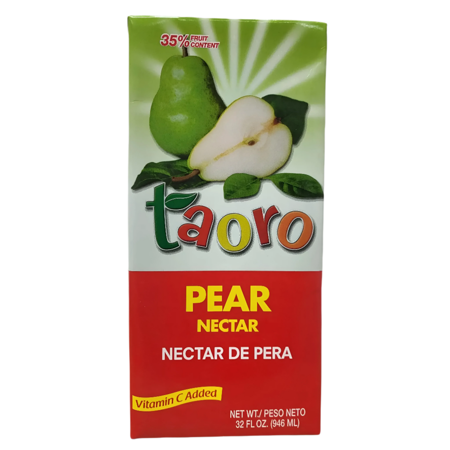 Jugo (35%) Nectar De Pera Taoro / 32 Oz