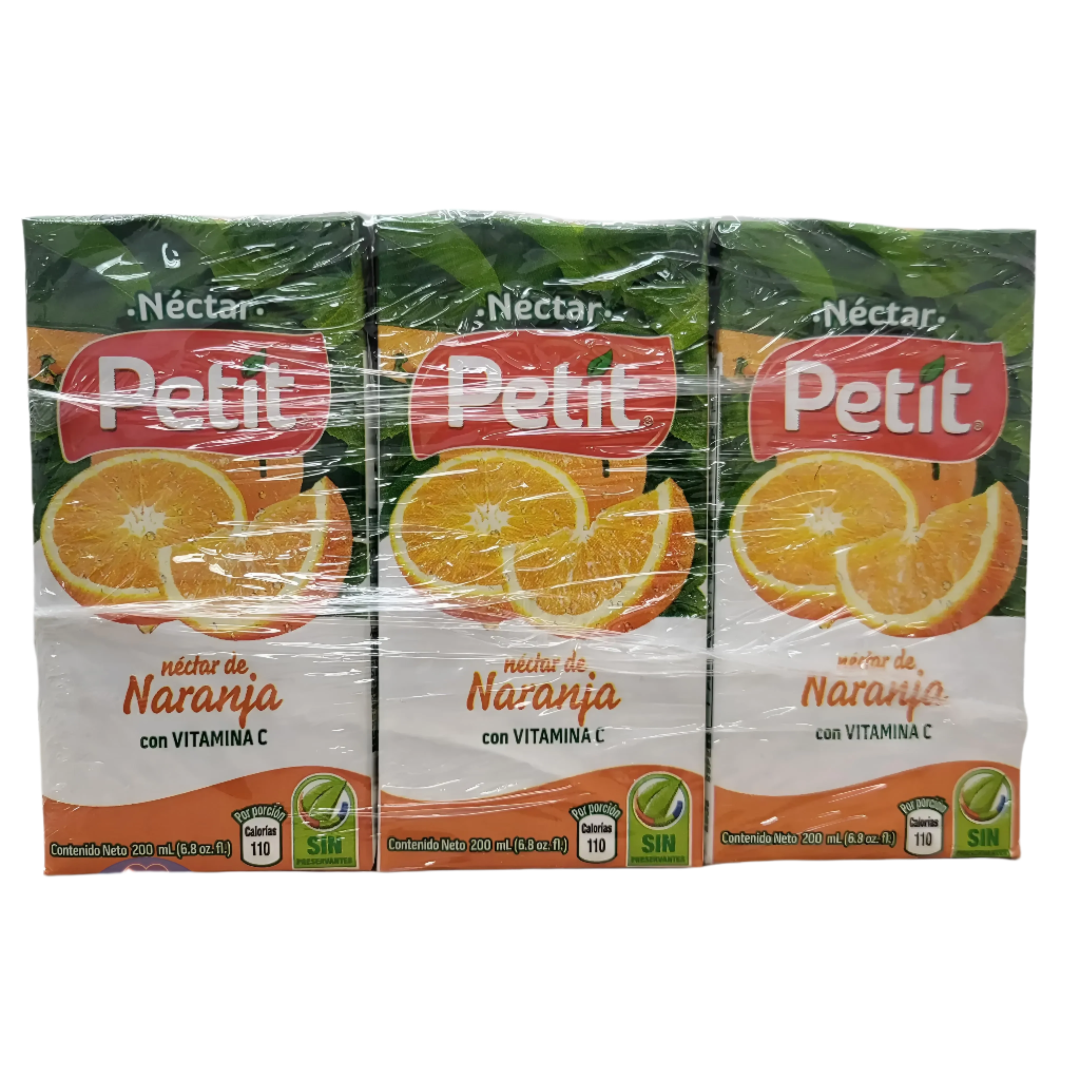 Petit Jugo Naranja / 3Pk-200 Ml