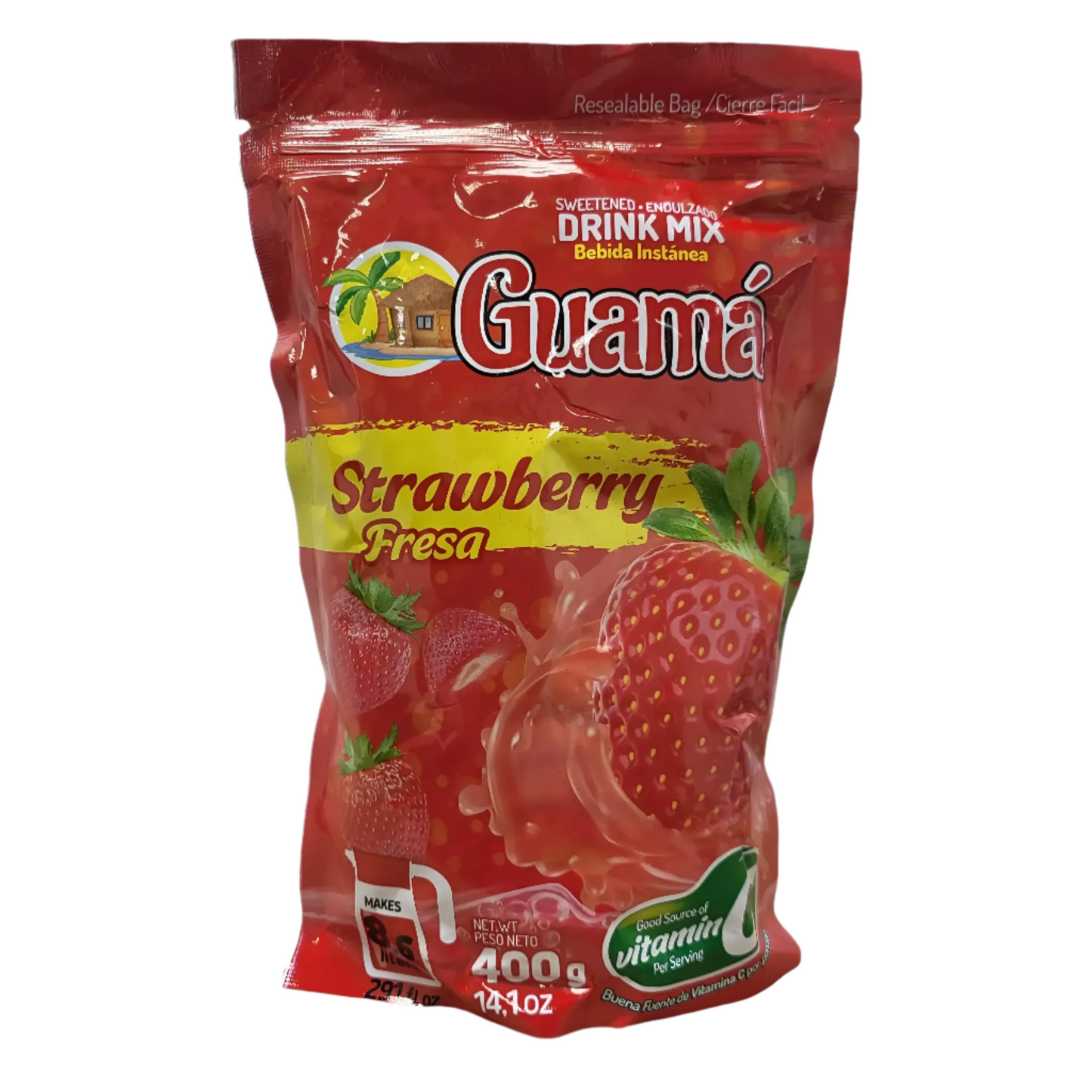 Jugo En Polvo De Fresa (Guama)