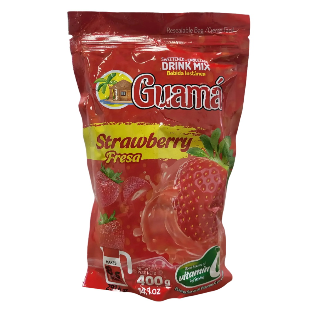 Jugo En Polvo De Fresa (Guama)