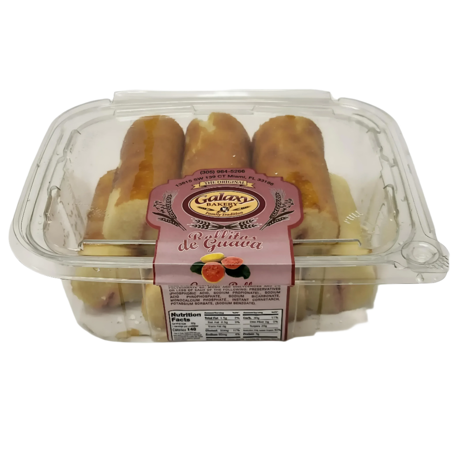 Rollitos De Guava Galaxy Bakery / 15Oz