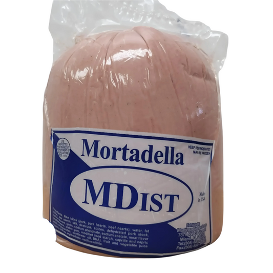 Mortadella Cubana Mdist (Pieza 5 Lb+-)