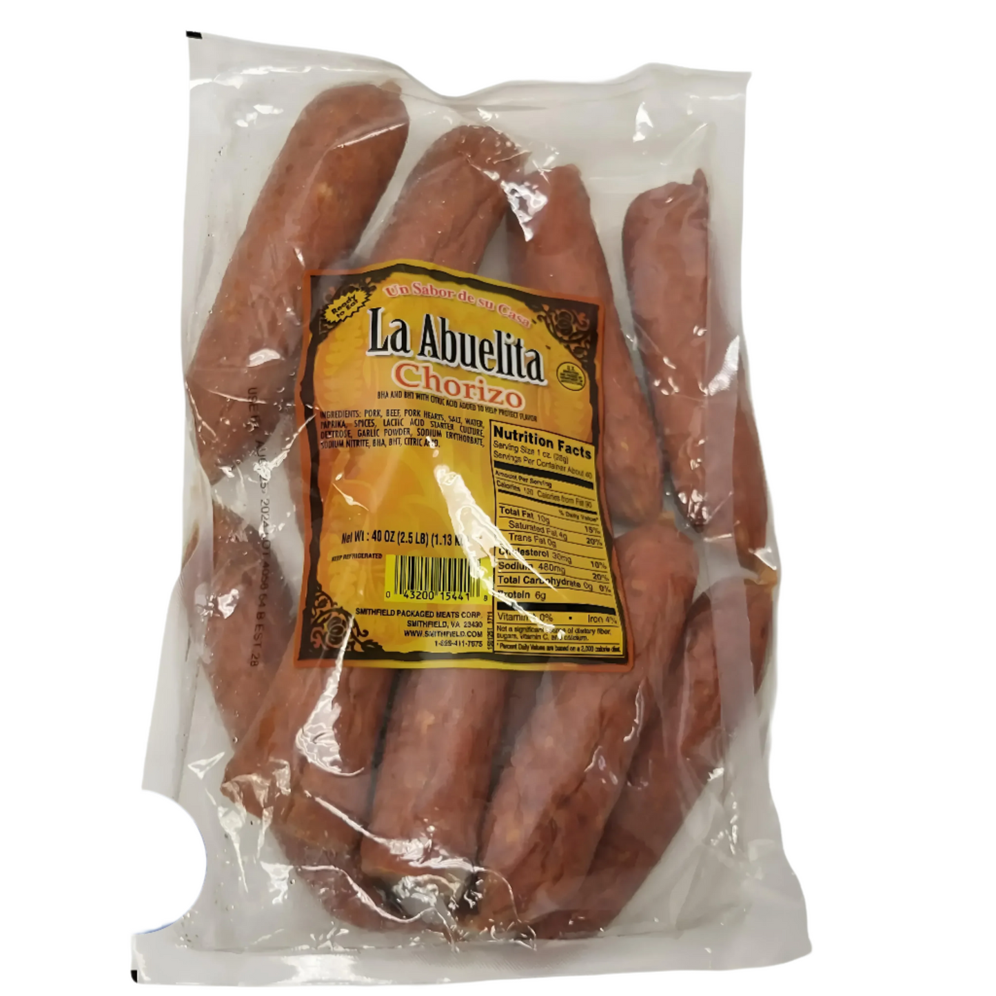 La Abuelita Chorizo / 2.5Lb