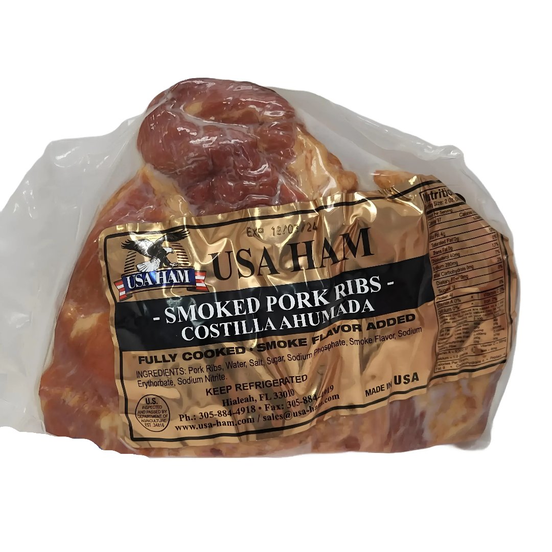 Costilla Ahumada Usa Ham / 1Lb