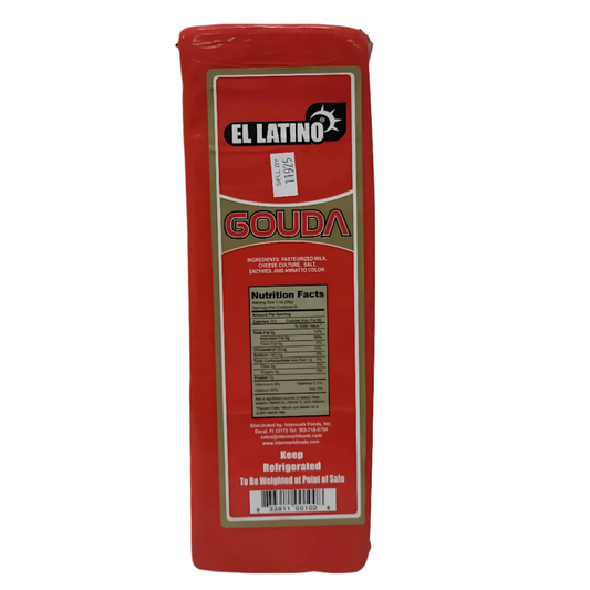 Queso Gouda En Barra El Latino / 5.6 Lb Aprox