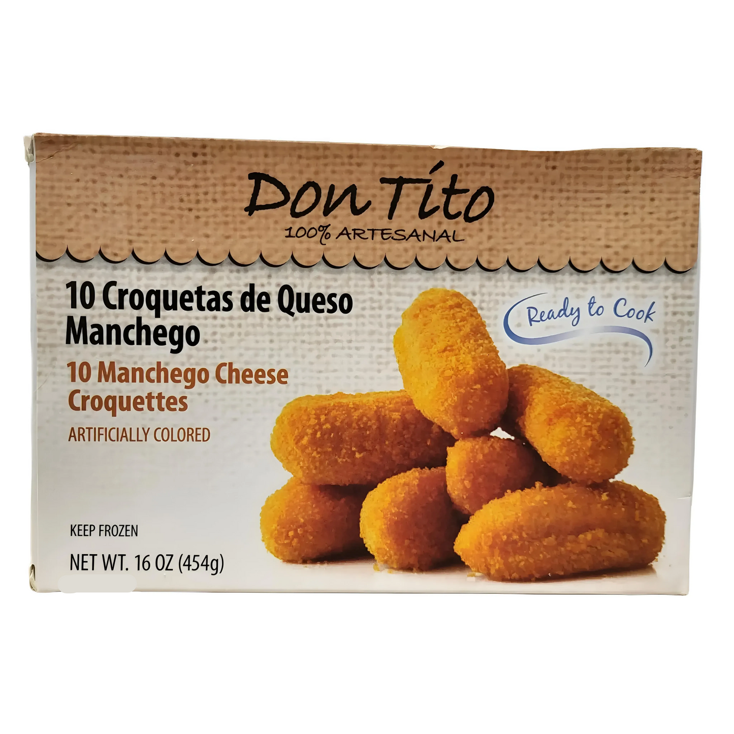 Croquetas De Queso Manchego Don Tito / 10 Ct
