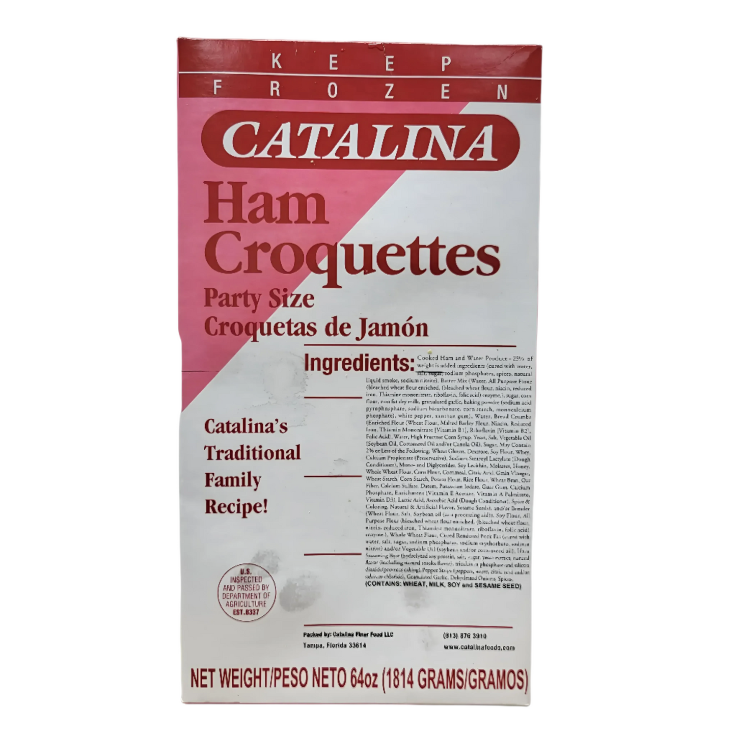 Croqueta Jamon Party / 100 Unit