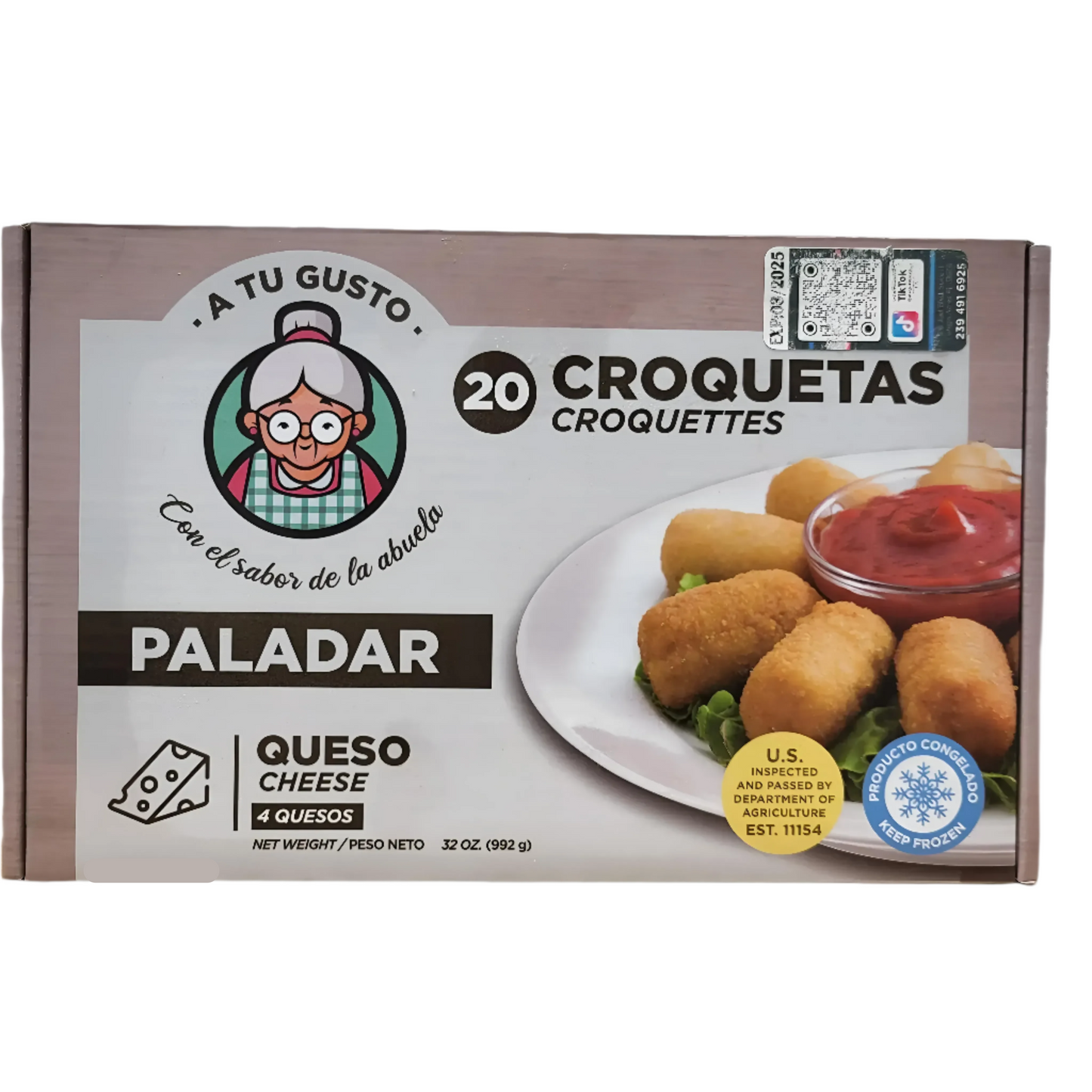 Croquetas De Queso A Tu Gusto 20 Ct
