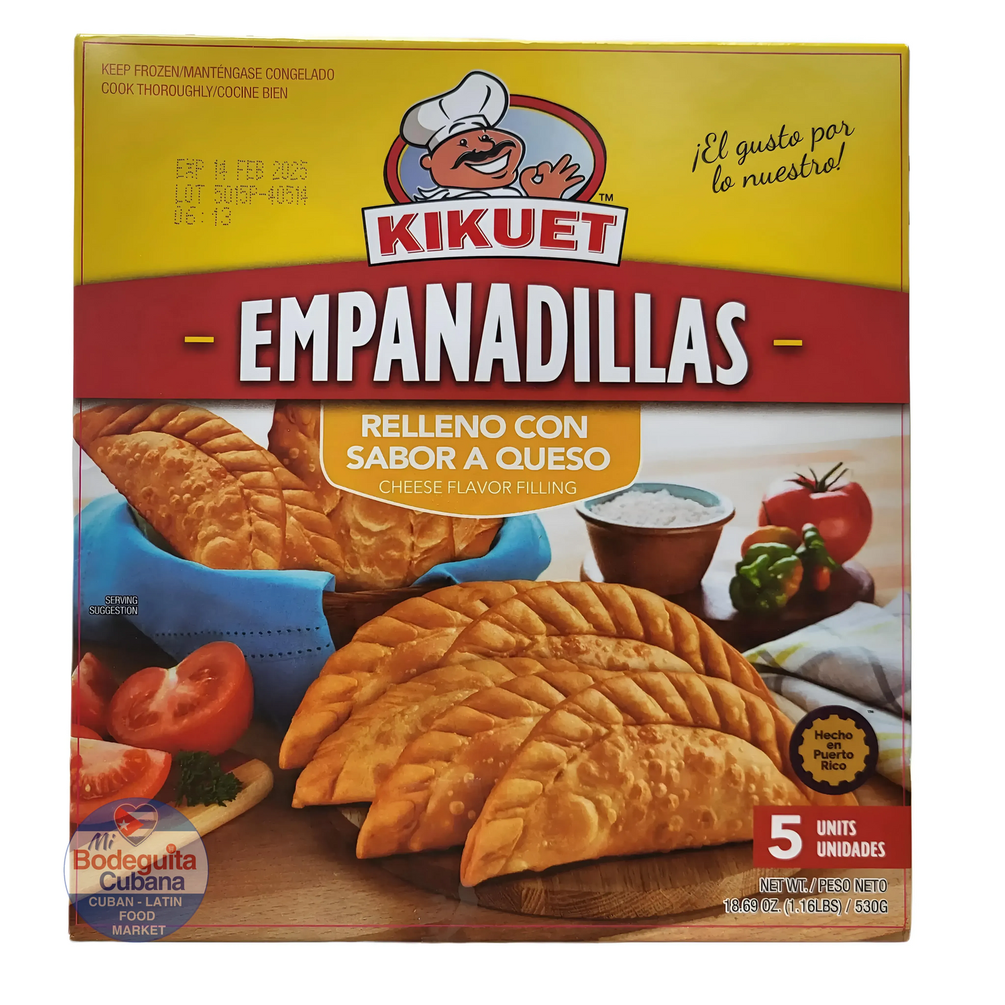 Kikuet Empanada De Queso 5Ct