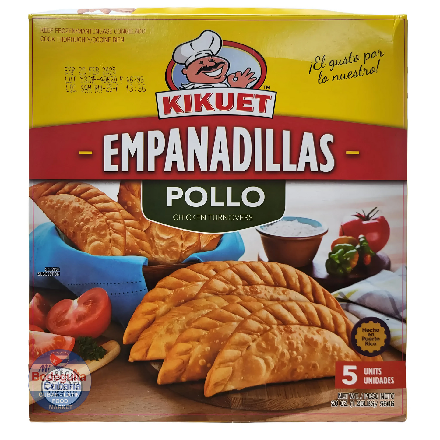 Kikuet Empanada Pollo 5Ct