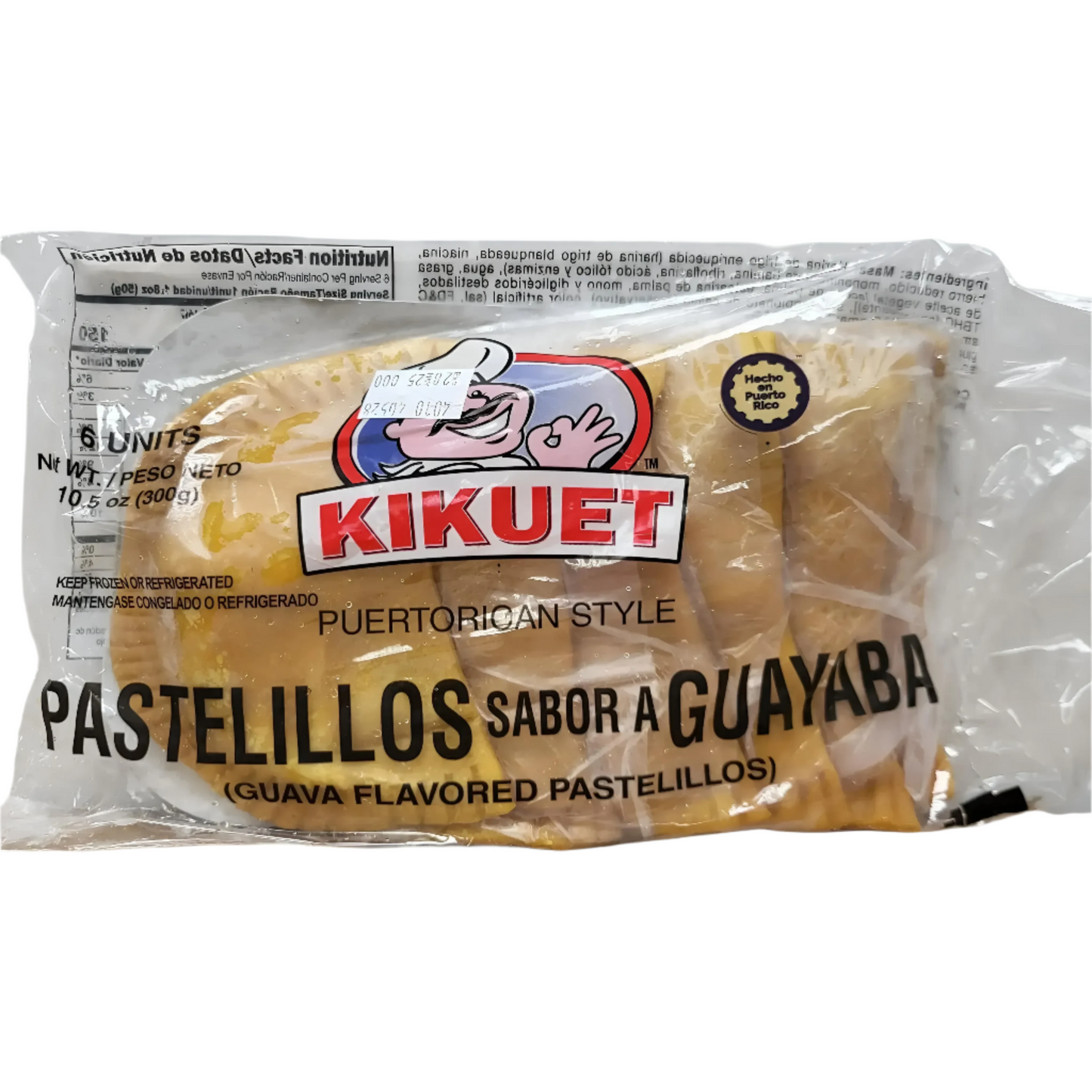 Pastelillos De Guayaba Kikuet 6Ct