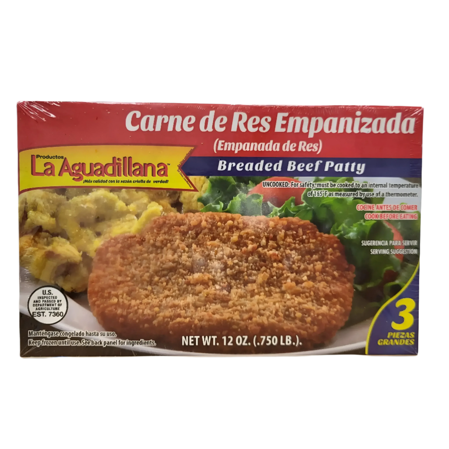 Carne Empanizada La Aguadillana 12 Oz