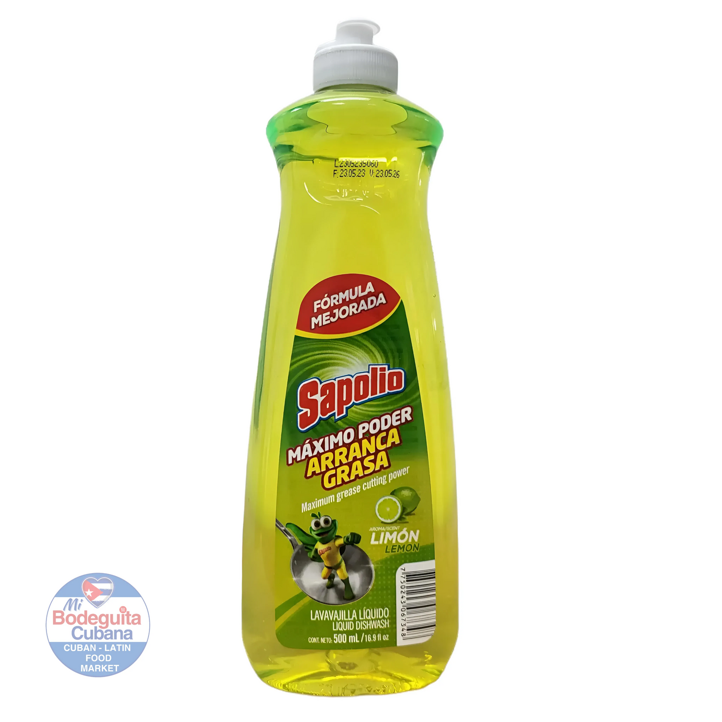DETERGENTE DE FREGAR LIQUIDO SAPOLIO / 16.9 OZ