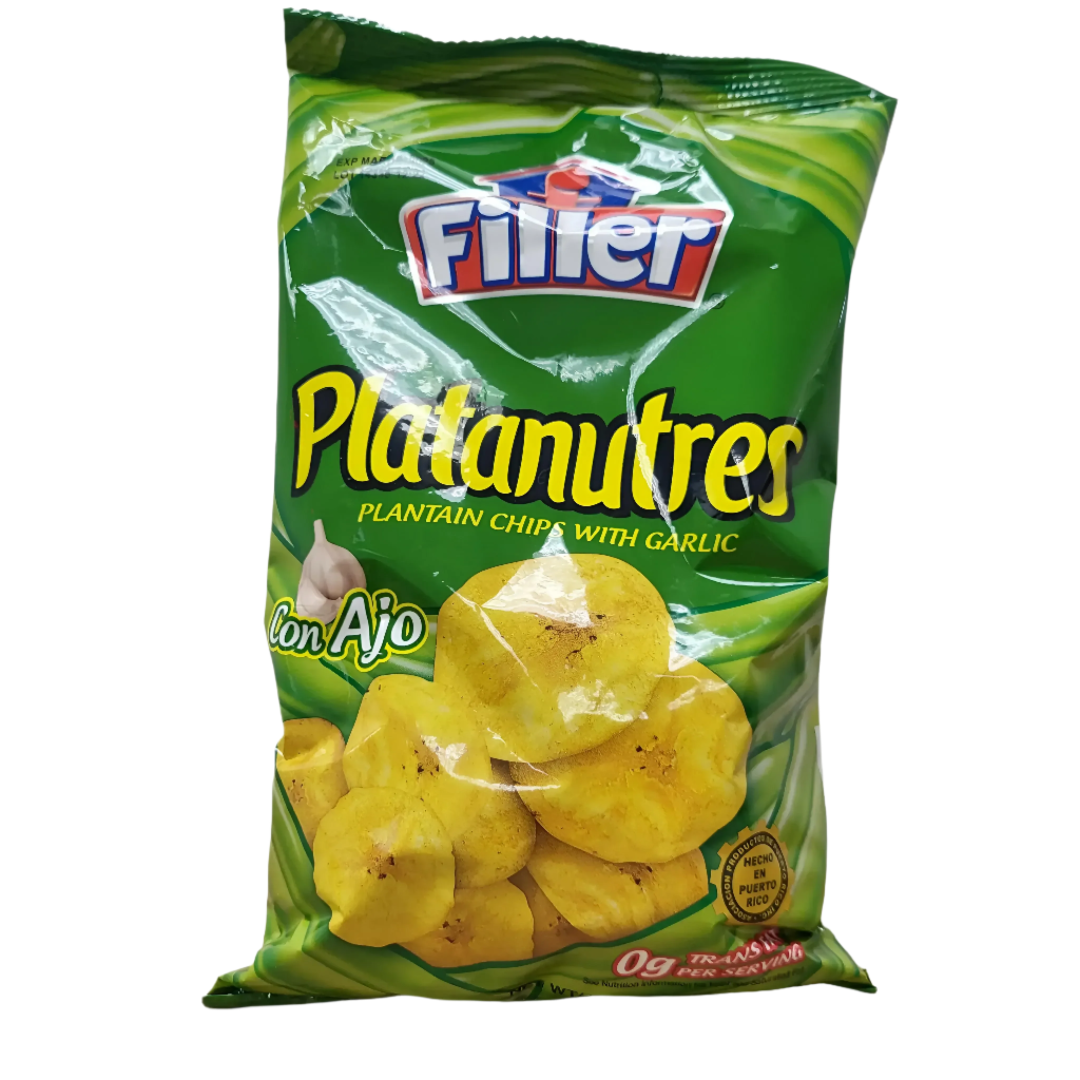 Platanutres Con Ajo Filler 6 Oz
