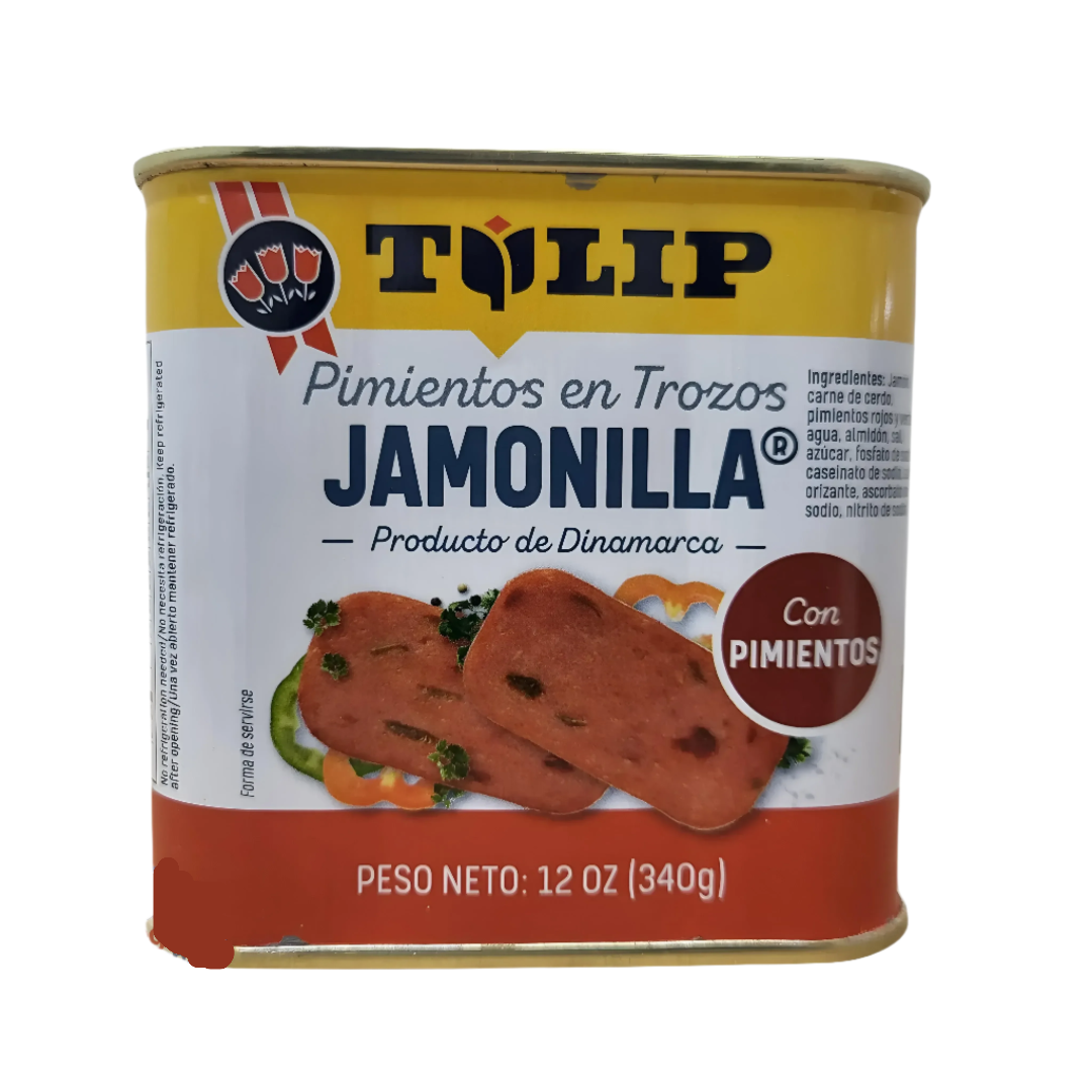 Jamonilla Con Pimientos Tulip 12 Oz