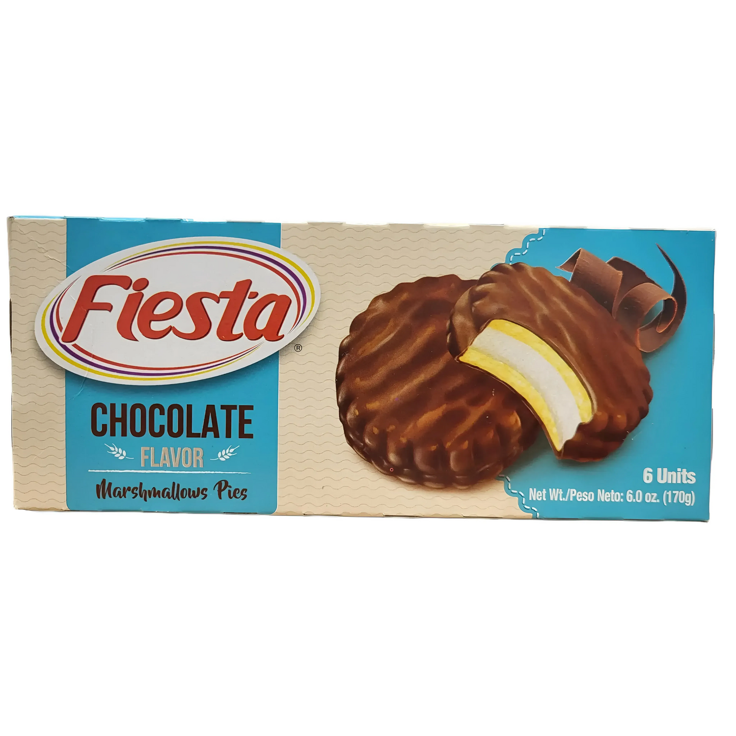 Marshmallows Pies Chocolate - Fiesta 6-6Oz