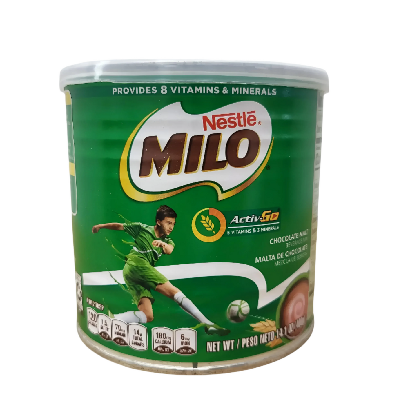 Chocolate En Polvo Milo 14.1 Oz
