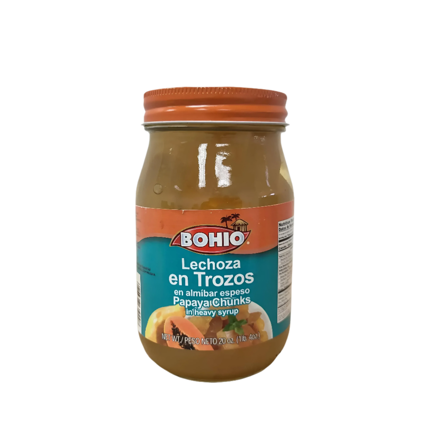 Bohio Lechoza Trozo 20 Oz