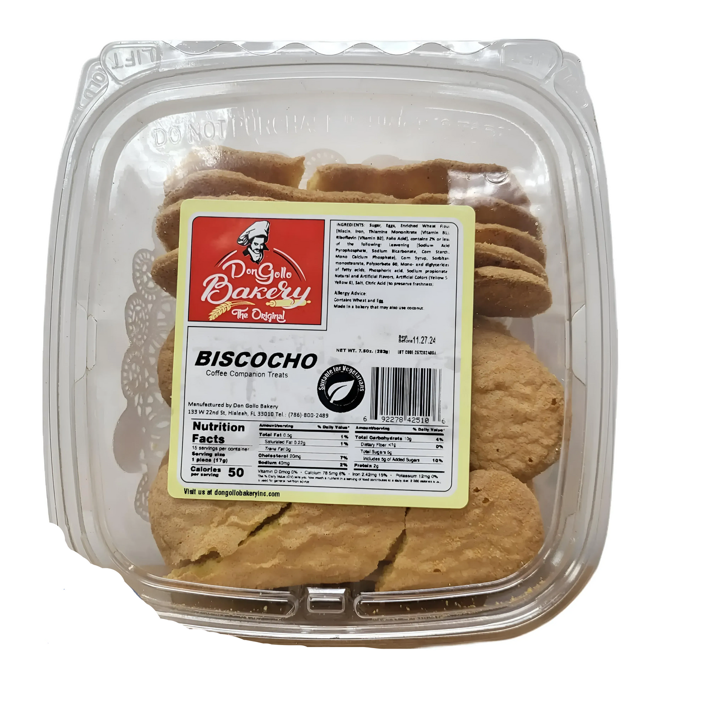 Don Gollo Biscochos / 10 Oz