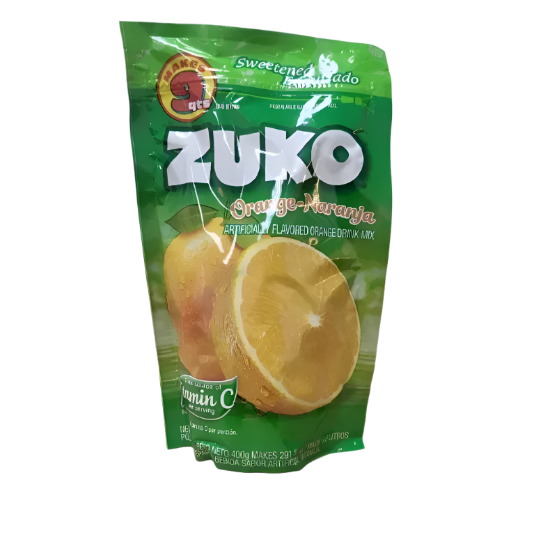 Jugo En Polvo Zuko De Naranja / 14.1 Oz