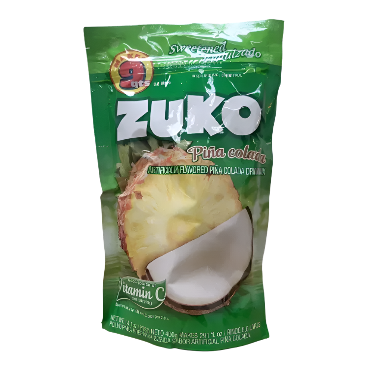 Jugo En Polvo Zuko De Pina Colada / 14.1 Oz