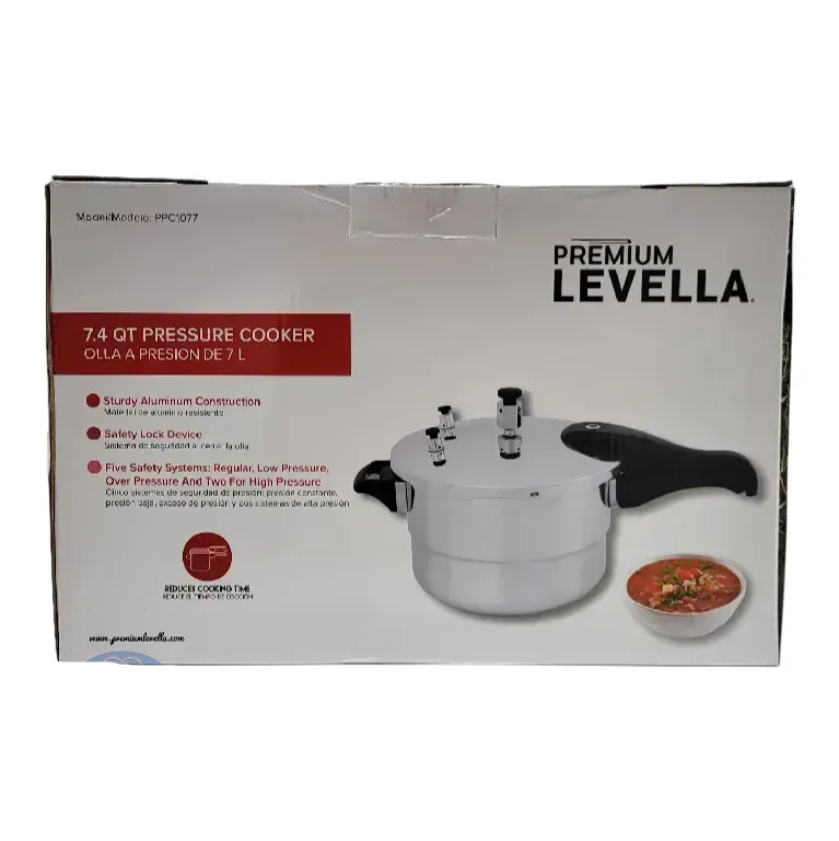 Olla De Presion De 7 Qt Levella - Ppc1077