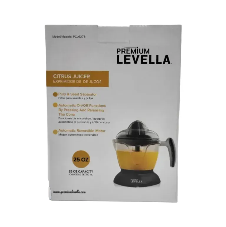 Juguera 750 Ml Negra Levella - Pcj627B