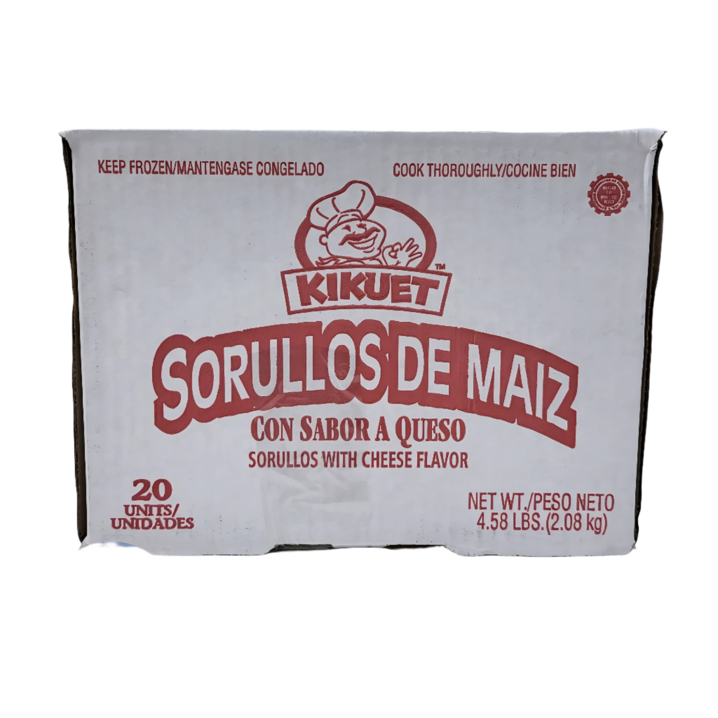 Kikuet Sorullitos De Maiz Con Queso 20Ct