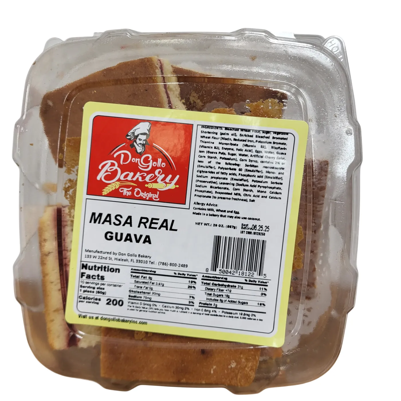 Don Gollo Masa Real De Guayaba / 16 Oz