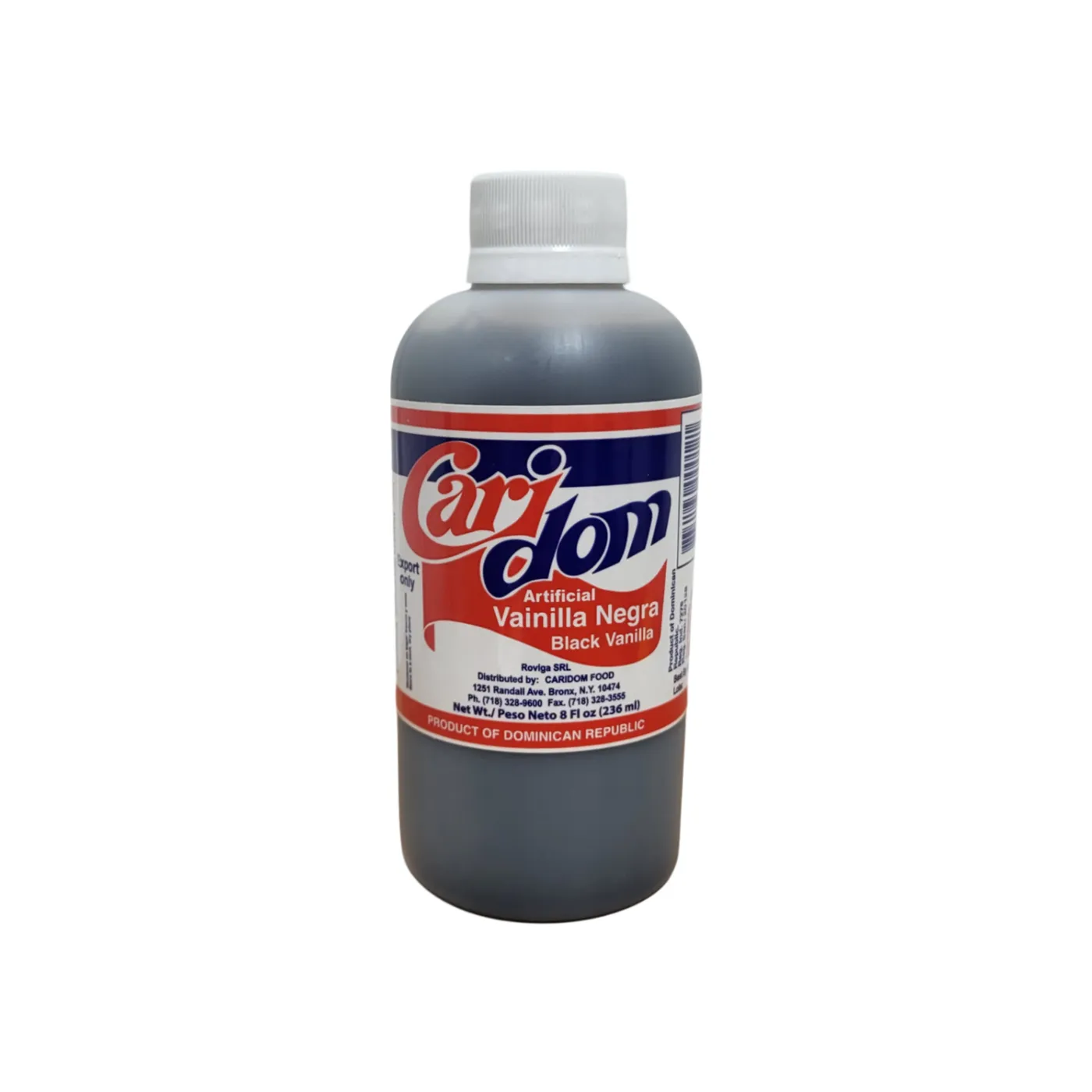 Vainilla Negra Caridom - 8 Oz