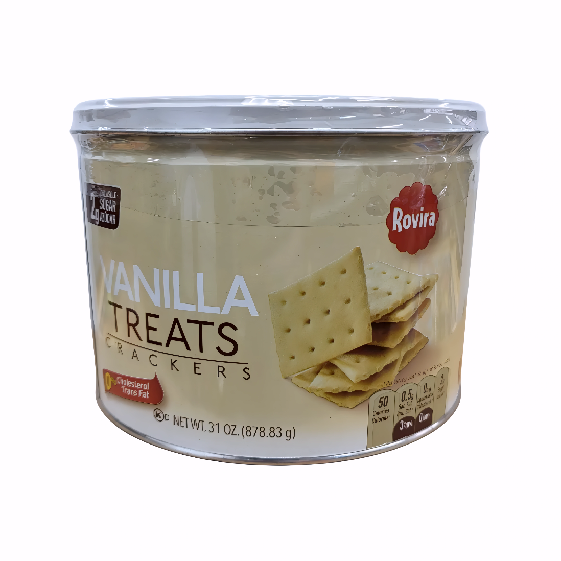 Galletas de Vainilla Rovira (Lata) - 31 Oz