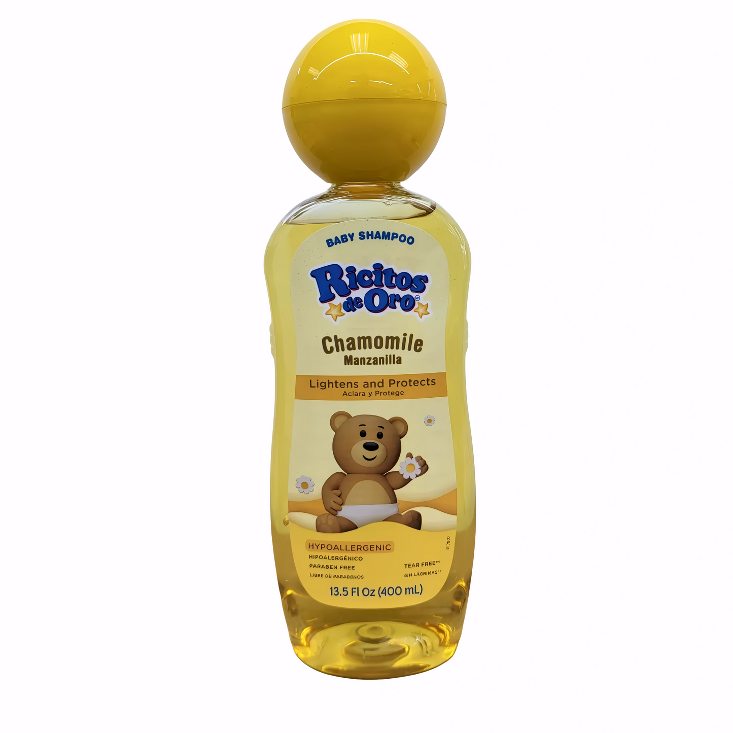 Shampoo Para Bebe De Manzanilla Ricitos De Oro / 13.5 Oz