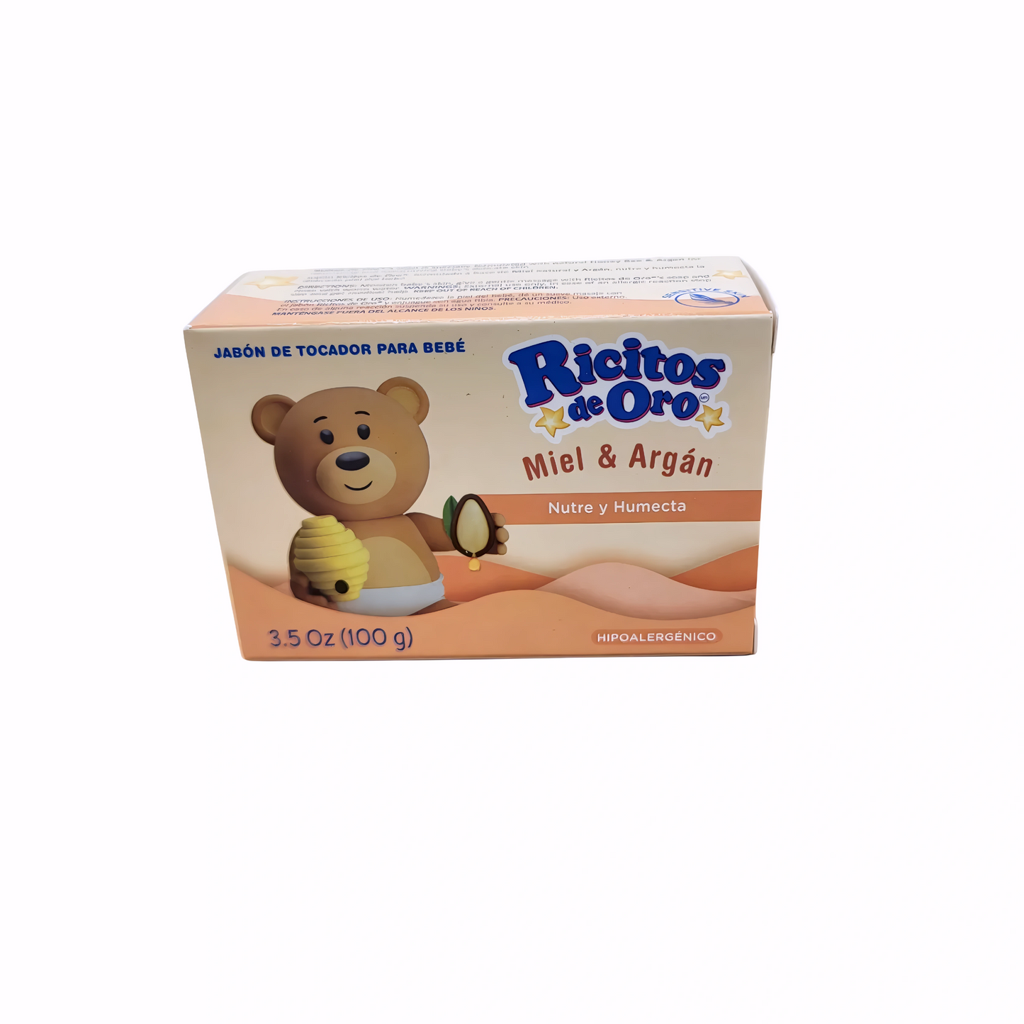 Jabon De Miel Y Argan Ricitos De Oro / 100 Grm