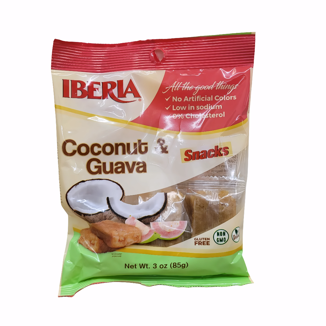 Barritas de Coco con Guayaba Iberia / 3 Oz